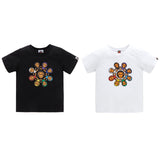 A Ape Print For Kids T Shirt Summer Cotton Short Sleeve T-shirt