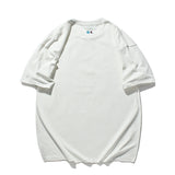 Men T Shirt Summer Casual Tops Men's Clothes Summer Wear Vintage Men's round Neck Short Sleeve Casual Loose Cartoon Printed T-shirt