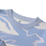 Men Fall Outfits Love Sweater Loose Sweater Bottoming Shirt