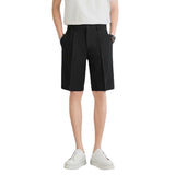 Men Bermuda Shorts Casual Suit Shorts Men's Summer Outerwear Suit Pants