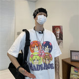Harajuku Clothing Men's Tshirt Classic Retro Shirts Summer Printed Short Sleeve T-shirt Men and Women Casual Tops