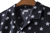 Men's Summer Short-Sleeved Printed Shirt Large Size Fashion Trend Casual Beach Style Men Shirt