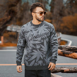 Men plus Size Sweater Autumn and Winter Large Size Bottoming Sweater Fat Sweater