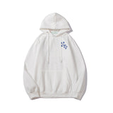 Autumn And Winter Cartoon Bear Square Arrow Velvet Padded Hooded Sweatshirt Men And Women Same Style