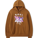 Kuromi Hoodie Cute Printed Hoodie Autumn Winter Sweater