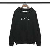 Autumn And Winter Printed Long-Sleeved Hooded Terry Sweater