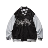 Varsity Jacket for Men Baseball Jackets Spring Men's Casual Jacket Baseball Collar Jacket