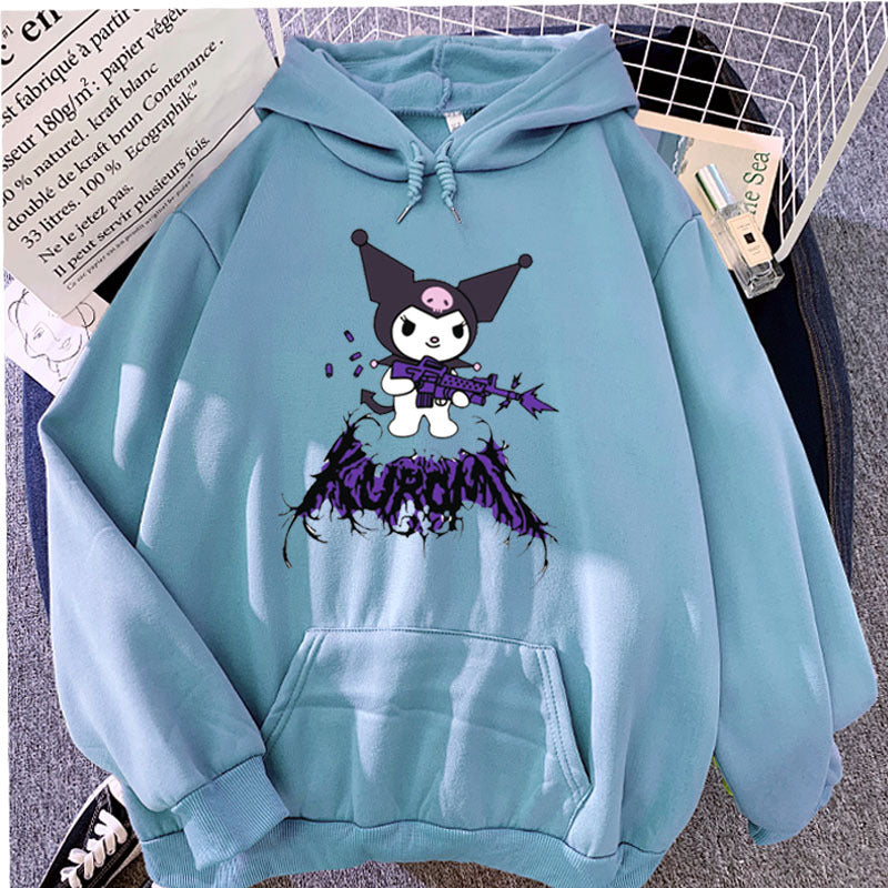 Kuromi Hoodie Anime Kawaii Series Sweatshirt Hoodie