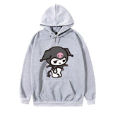 Kuromi Hoodie * Onegai My Melody Cute Cure Sweater Cozy Cartoon Casual Printed Hoodie