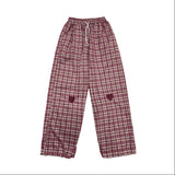 Harajuku Clothing Men Classic Retro Pants Straight Leg Pan Summer Retro Casual Pants Men and Women Loose-Fitting Wide-Leg Trousers