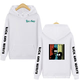 Rick and Morty Tracksuit Pullover Hoodie Sweatshirts Rick and Morty Printed Letter Sleeves Casual Sports Hip-Hop Sweater Men Ladies Hoodie