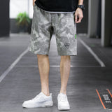 Men's Cargo Shorts Men's Summer Loose Thin Casual Sports Shorts Fashion Brand Trend Outer Wear Camouflage Workwear Pants