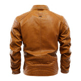 1970 East West Leather Jacket Single Layer Spring and Autumn Leather Vintage Motorcycle Clothing