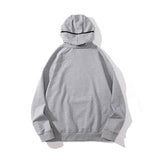 Men Fall Outfits Turtleneck Hooded Sweater Autumn and Winter Hoodie