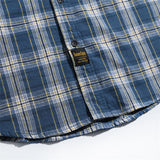 Men Shacket Long Sleeve Autumn Shirt Autumn Youth Fashion Loose-Fitting Long Sleeves Plaid Shirt for Men