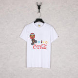 A Ape Print T Shirt Summer Cartoon Anime Print Plus Size Loose Short Sleeve T-shirt