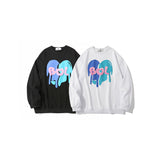 Men Fall Outfits Puff Print Long Sleeve T-shirt Autumn Top