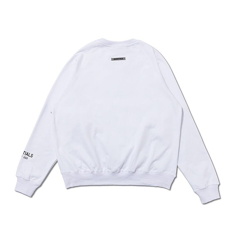 Fog Fear of God Sweatshirt Double Line Essentials Chest Letter Crew Neck Sweatshirt Men's and Women's Coats