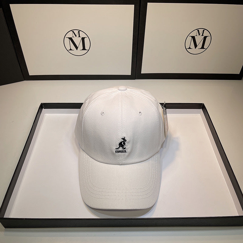 LL Cool J Hat Kangaroo Peaked Cap Letter Embroidery Baseball Cap Sunshade Sun Protection Hat