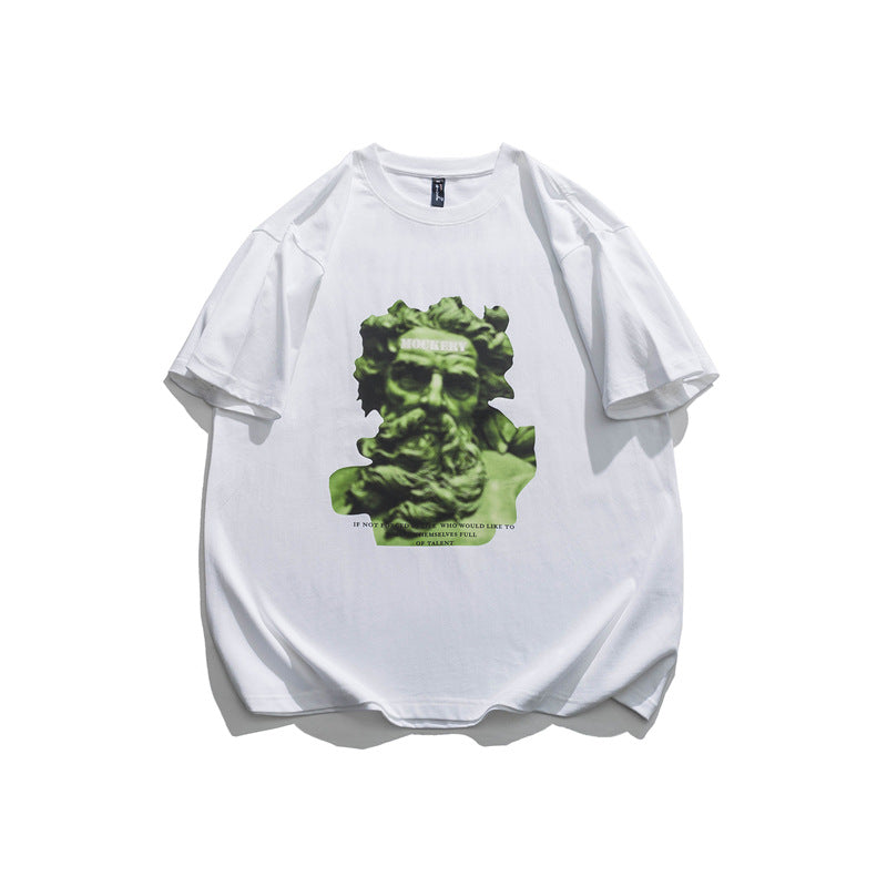 2022 Summer Man T Shirt Printed Loose