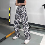 Harajuku Clothing Men Classic Retro Pants Straight Leg Pan Summer Retro Casual Pants Men's Trousers