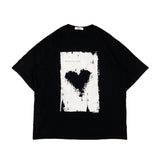 Harajuku Clothing Men's Tshirt Classic Retro Shirts Summer Printed Loose Short Sleeve T-shirt Men's and Women's Tops