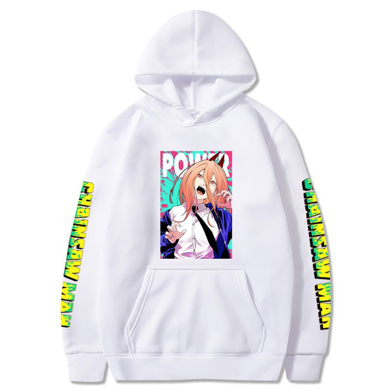 Chainsaw Man Hoodie Anime Pava Creative Sweater