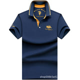 USPA Shirts Polo Shirt Cotton Business T-shirt Half Sleeve Lapel
