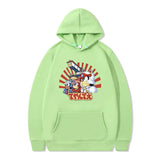 Maroon Graphic Hoodie