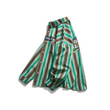 Men Shacket Long Sleeve Autumn Shirt Autumn Hip Hop Monochrome Striped Stitching Casual Shirt