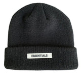 Women Beanies Autumn and Winter Skullcap Double Line Knitted Hat Woolen Cap
