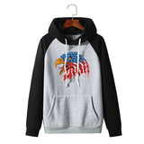 Maroon Graphic Hoodie