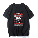 Anime Tshirts Aesthetic Men's Shirt Anime plus Size Men's Comfort Printing round Neck Short Sleeve T-shirt