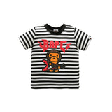 A Ape Print for Kids T Shirt Summer Cotton Small and Older Children's Short Sleeve T-shirt