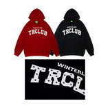 Men Fall Outfits Autumn and Winter Loose Long Sleeve Leisure Pullover Hoodie Jacket