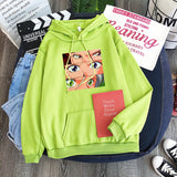Anime Hoodie Hoodies Pullover Cosplay Costume Autumn and Winter Fleece Printed Student Hoodie Men