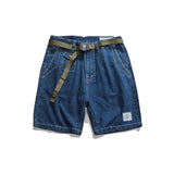 Men Jean Shorts Washed Do the Old Cowboy Shorts Men's Fifth Pants Summer Street Fashion Bermuda Shorts