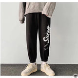 Men Pants Smiley Face Printing