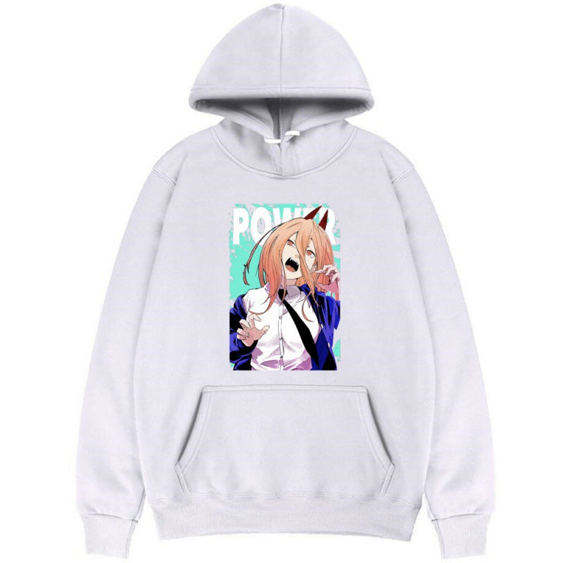 Chainsaw Man Hoodie Anime Pava Creative Sweater