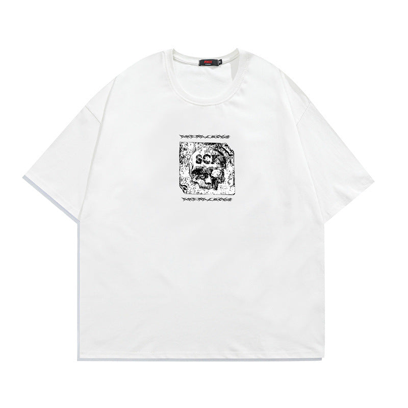 2022 Summer man t shirt Printed Short Sleeve