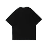 Men's T Shirt Summer Casual Tops Cartoon Printed Short-Sleeved T-shirt Men's Fashion Brand round Neck Street Fashion Loose Half-Sleeved T-shirt