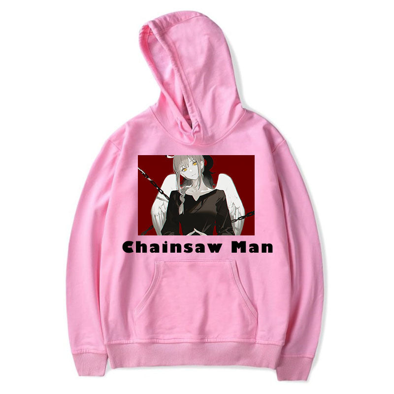 Chainsaw Man Hoodie Japanese Anime Chainsaw Man Angel Devil