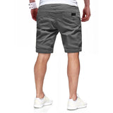 Men Cargo Shorts Summer Straight Youth Labeling Fifth Pants Casual Sports Cargo Men's Shorts