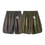 Men Shorts Men's Summer Vintage Men's Shorts Casual Loose Sports Cropped Beach Pants Trendy Men's