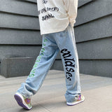 Men Denim Pant Embroidery
