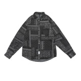 Men Shacket Long Sleeve Autumn Shirt Loose Lapel Long Sleeves Shirt Men