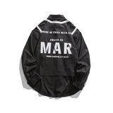 Men Shacket Long Sleeve Autumn Shirt Autumn Personality Letter Print Shirt