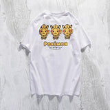 A Ape Print T Shirt Summer Casual Cartoon Anime Pullover Short Sleeve Round Neck T-shirt