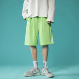 Men Cargo Shorts Men's Summer Japanese Casual Pants Sports Loose Men's Fifth Pants