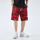 Mens Cargo Shorts Men's Summer Trendy Casual Beach Pants I Camouflage Workwear Five Points Pirate Shorts